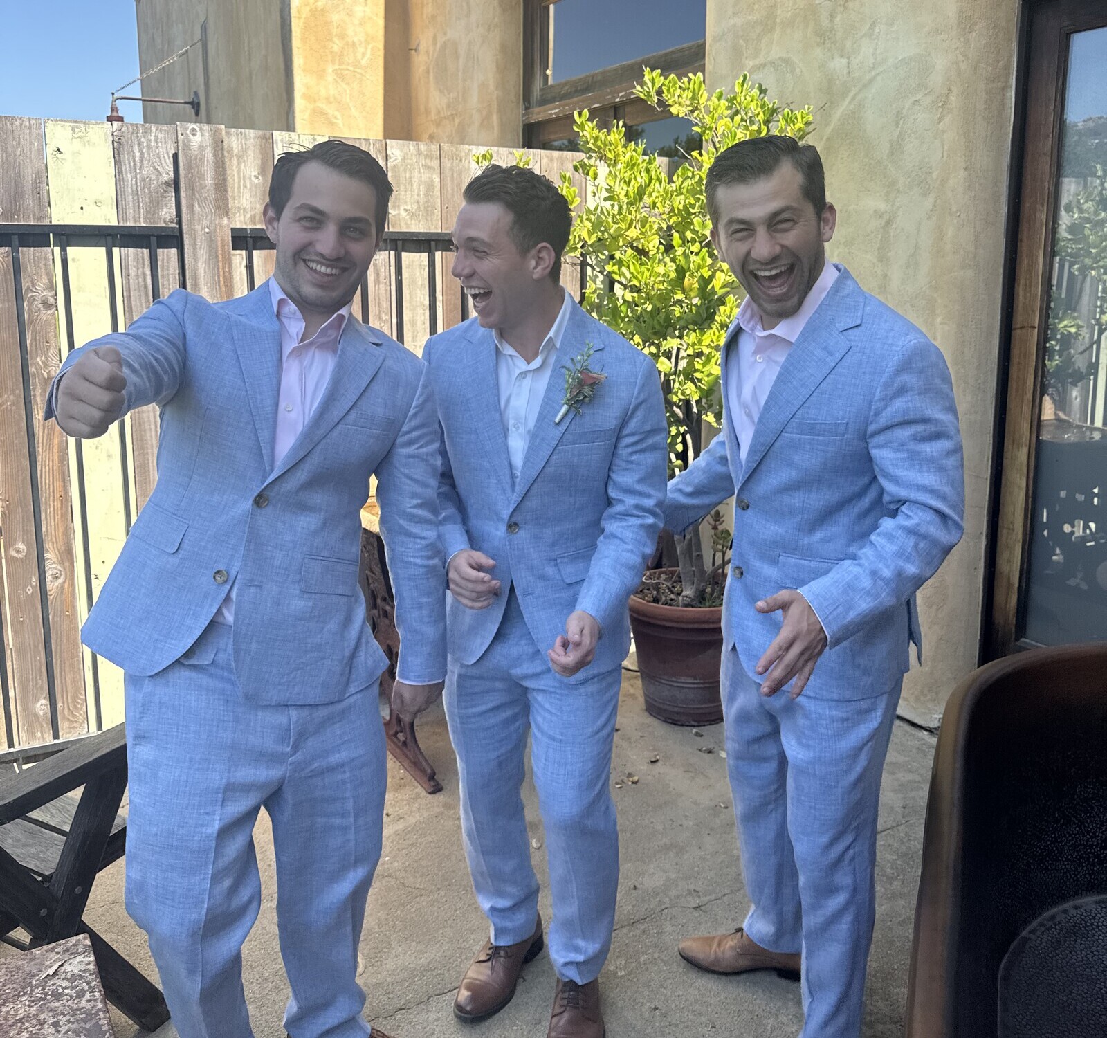 Noah, Ari and Zev Taublieb — the three brothers